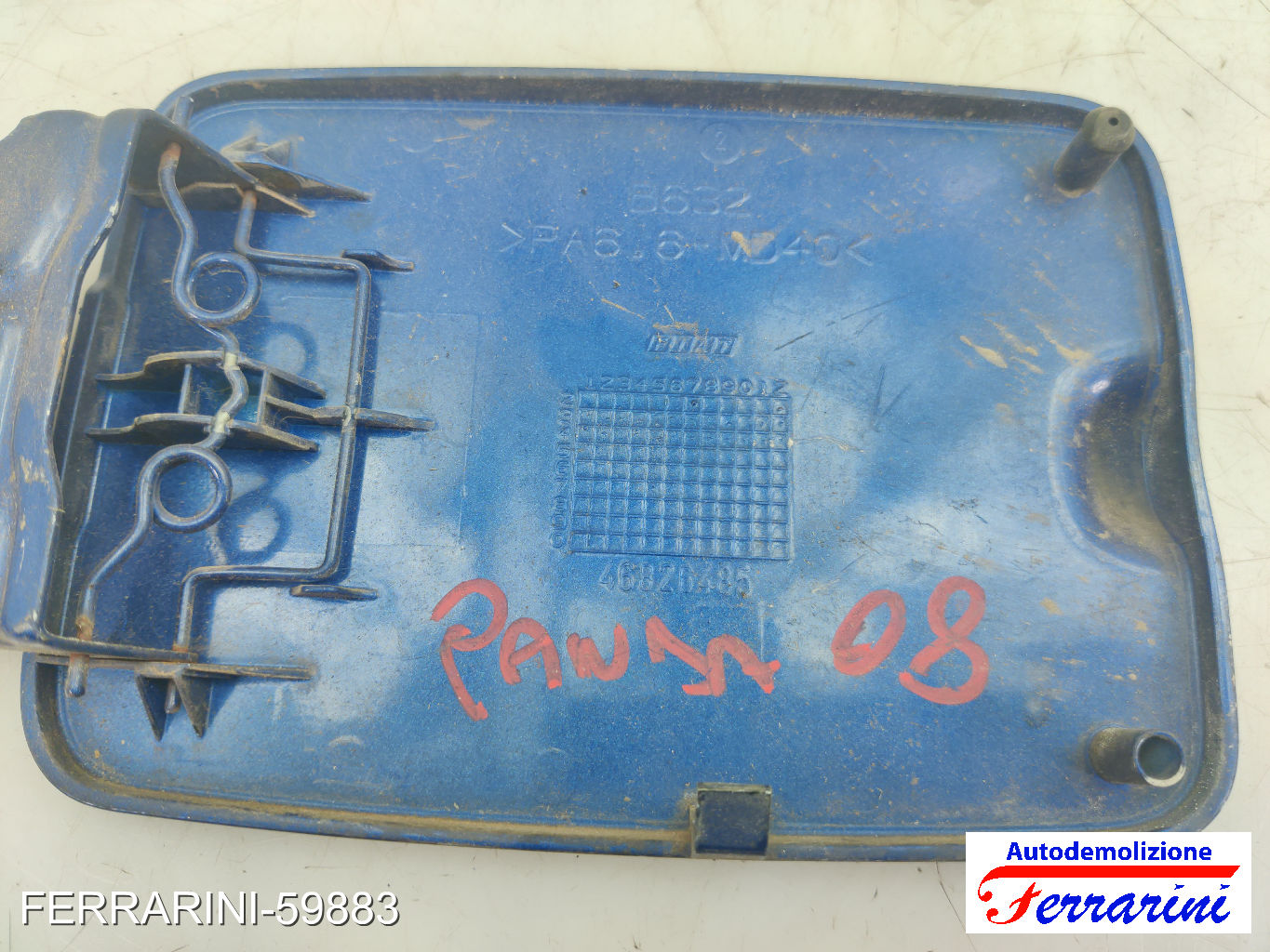 Sportellino Carburante FIAT PANDA 169 2003-2012