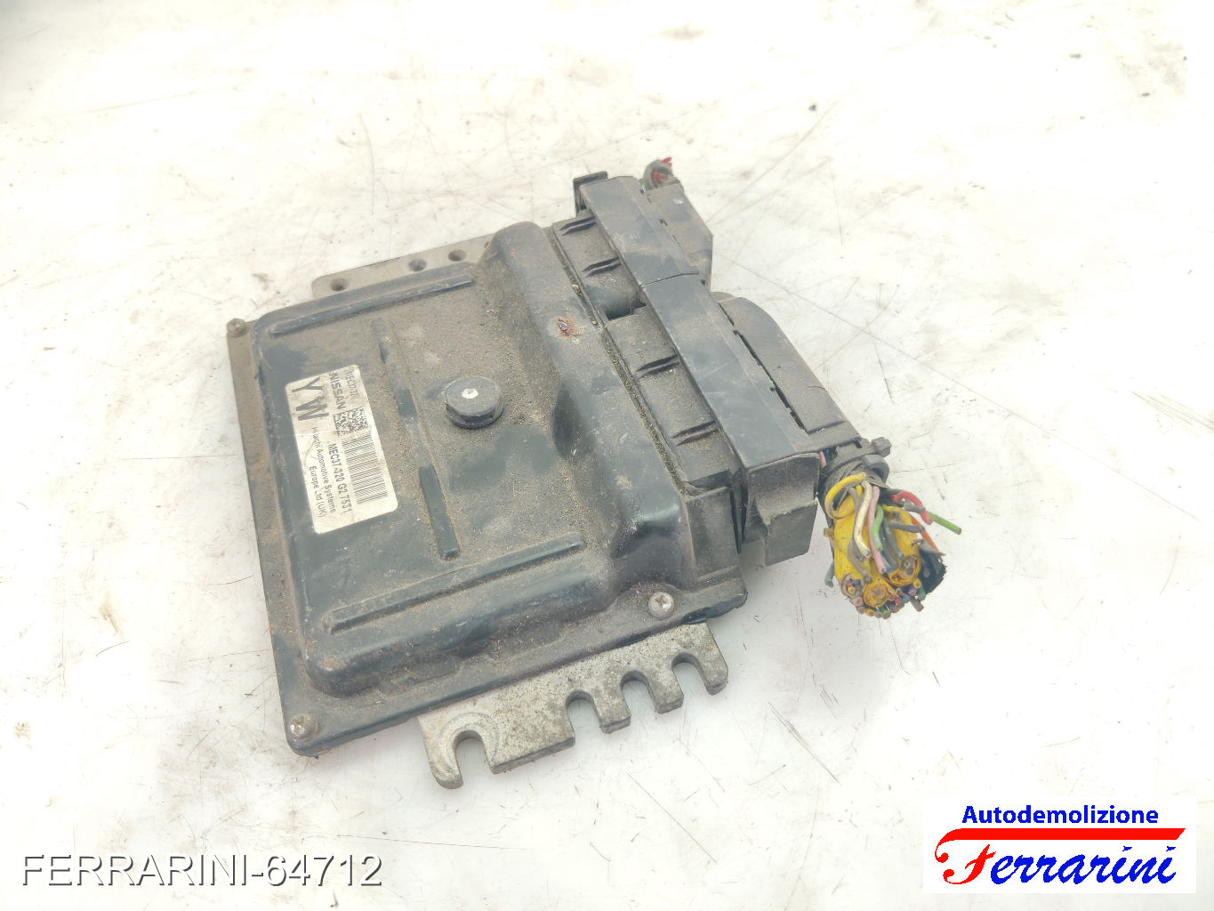 Centralina Motore NISSAN MICRA 3 K12 1.2 16V 2003-2010 MEC37320, G27531