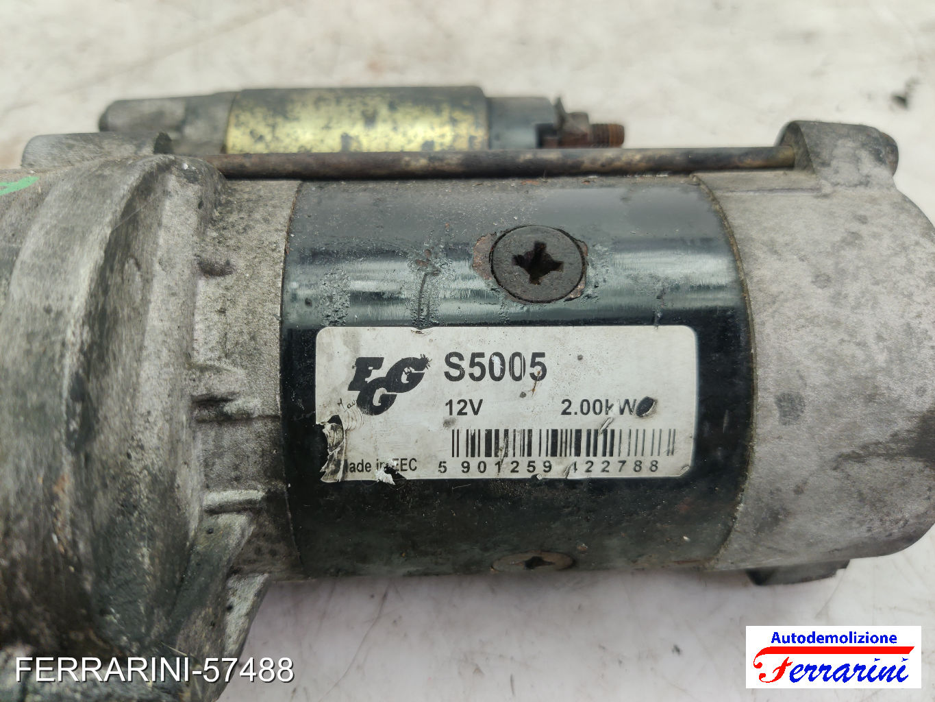 Motorino Avviamento MITSUBISHI PAJERO 1 L04G, L14G 2.5 TD 1989-1990 MD191433