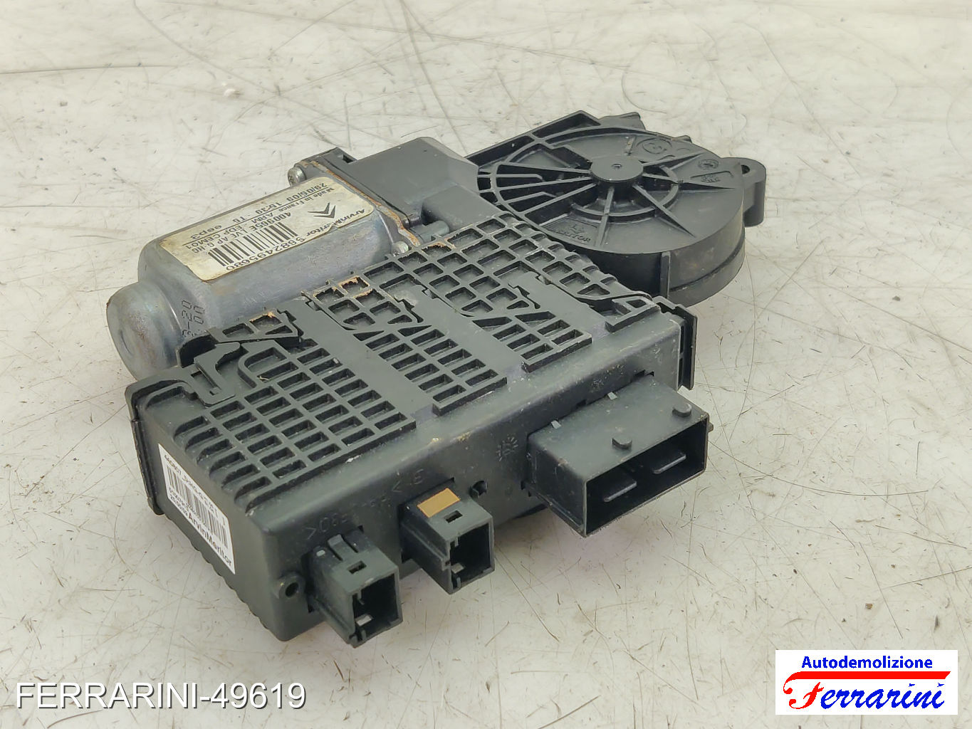 Motorino Alzavetro CITROEN C4 PICASSO 1 UD 1.6 HDI 2007-2013 9682495680 10