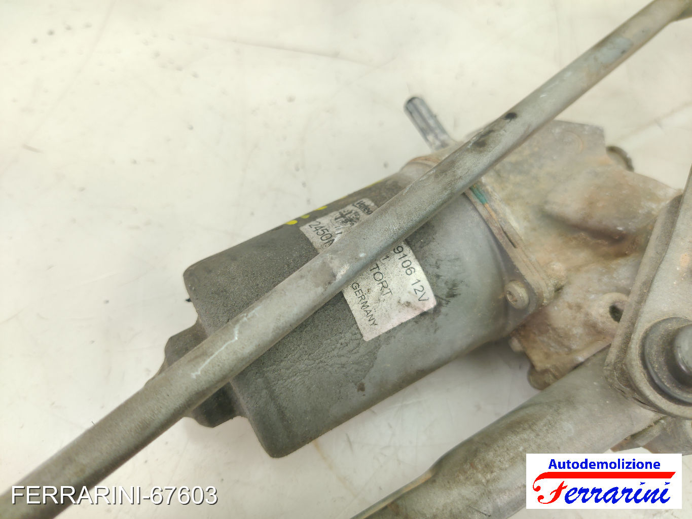 Spazzacqua Motorino Tergicristallo ALFA ROMEO MITO 955 2008-2015 anteriore 8