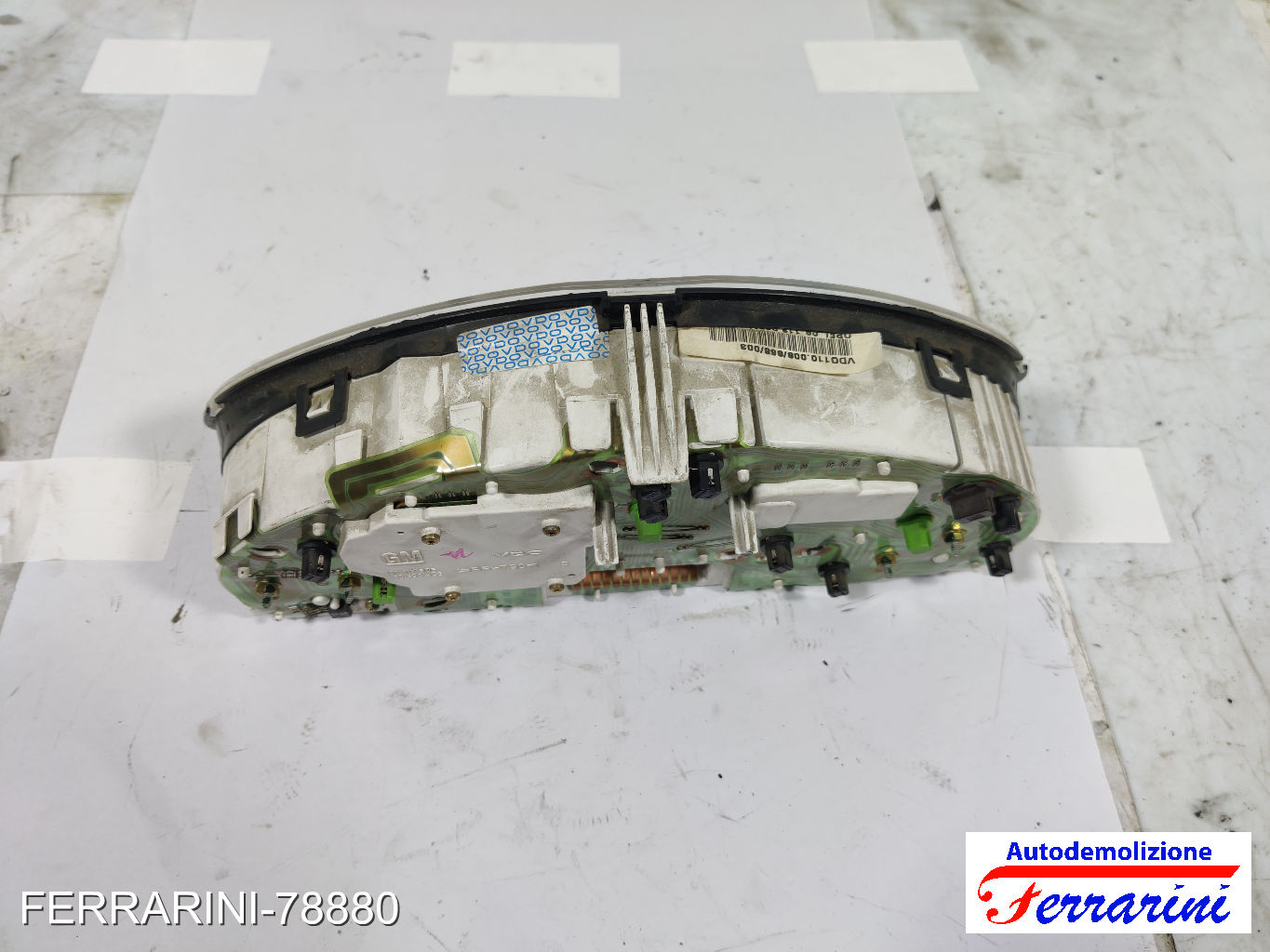 Quadro Contachilometri OPEL CORSA B S93 1.0I 12V 1996-2000 90534403, 81117906
