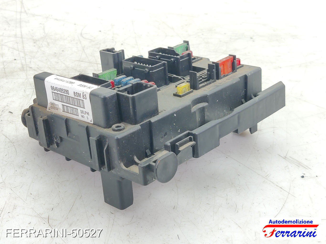 Body Computer PEUGEOT 307 3A/C 2.0 HDI 110 2000-2007 BSMB3 8
