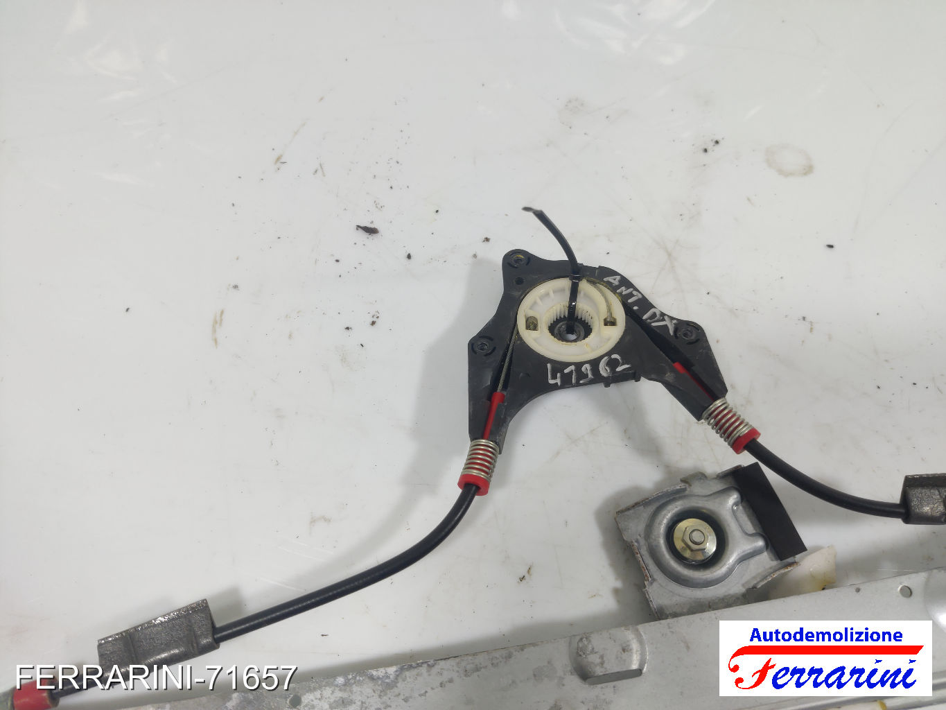 Alzavetro FORD FIESTA 6 CB1, CCN 2008-2012 destro, dx, frontale, anteriore 6