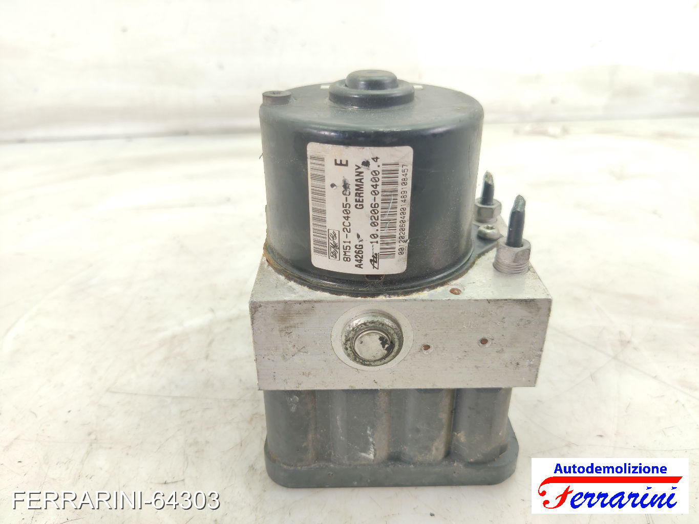 Centralina Pompa Abs FORD FOCUS 2 DA, DP, HCP 1.6 TDCI 2004-2012 8M512C405G 7