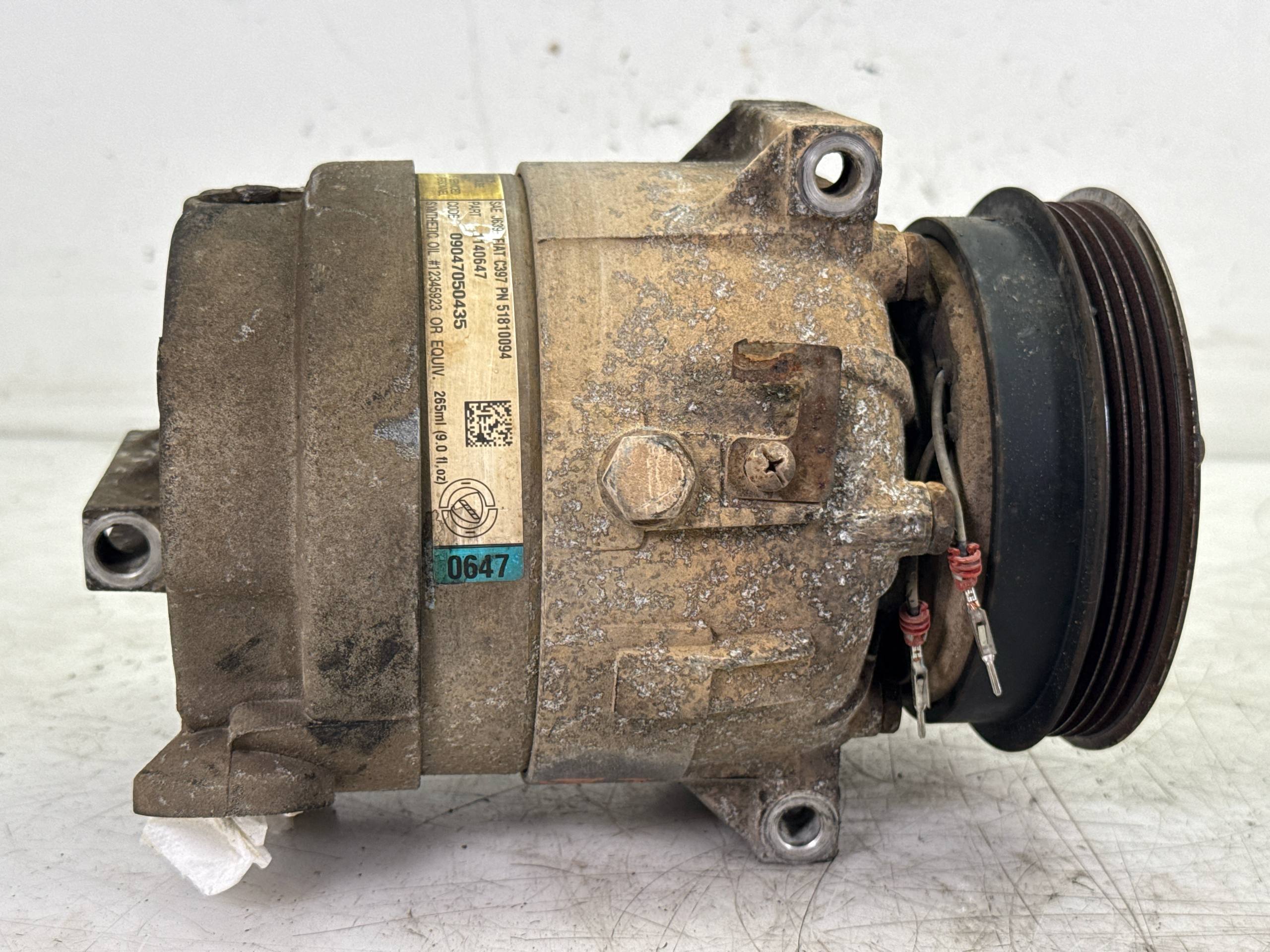 Compressore Clima FIAT MULTIPLA 186 1.6 16V 2002-2010 51810094, 1140647, 6561100