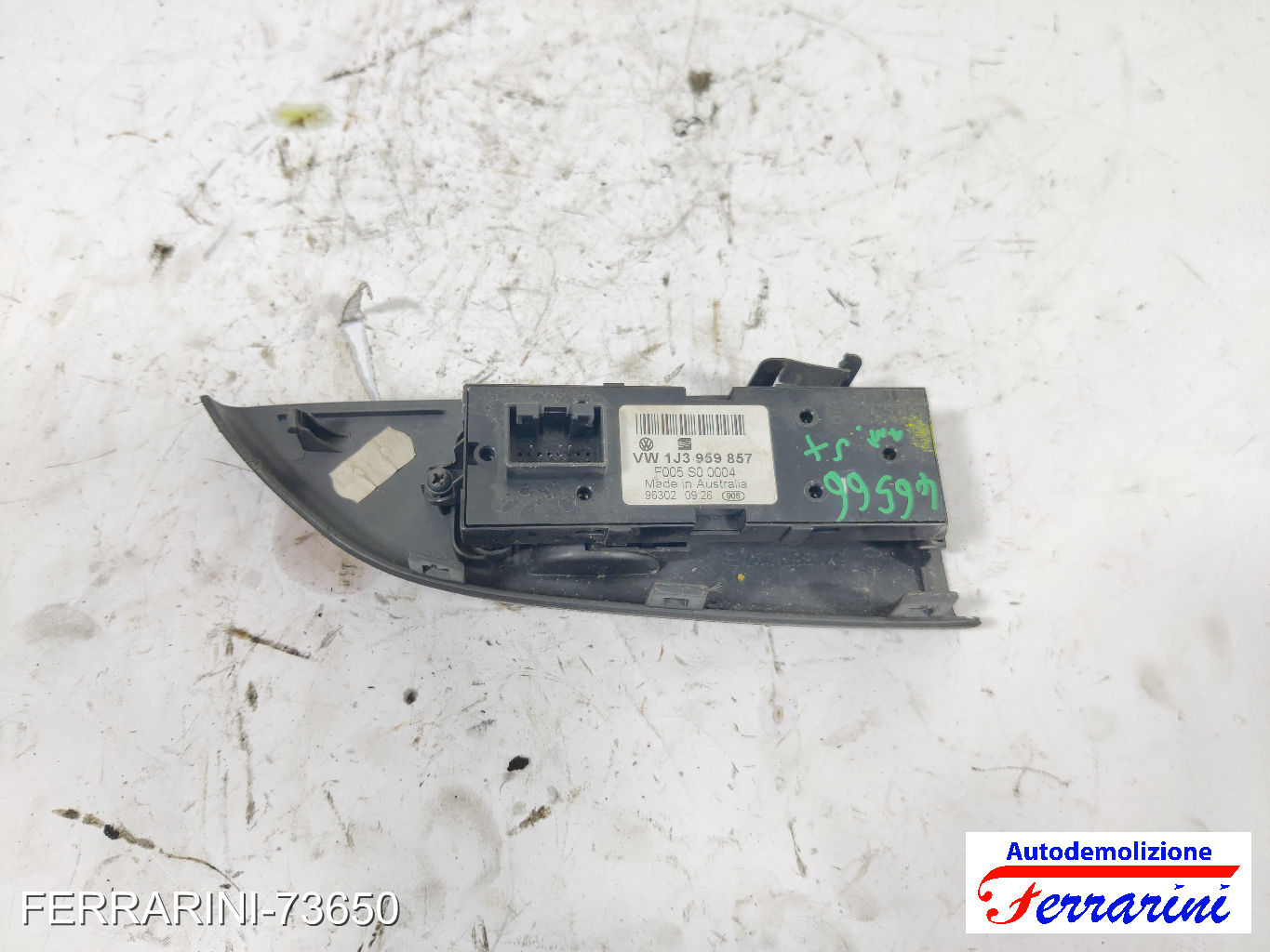 Pulsantiera Tastiera Alzavetro SKODA FABIA 1 COMBI 6Y5 2000-2007 sinistra, sx
