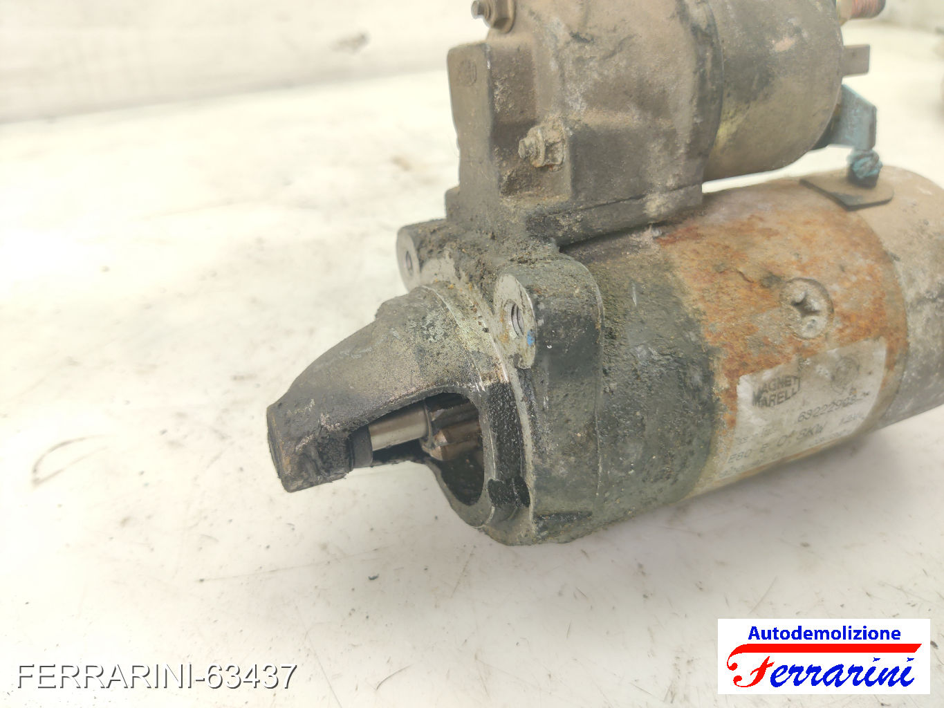 Motorino Avviamento FIAT SEICENTO 600 287 0.9 1998-2010 63222908, 46432301 10