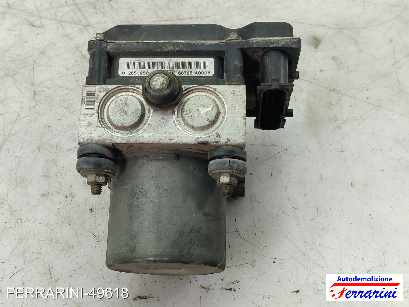 Centralina Pompa Abs FIAT GRANDE PUNTO 199 1.9 D MULTIJET 2005-2009 0265234199