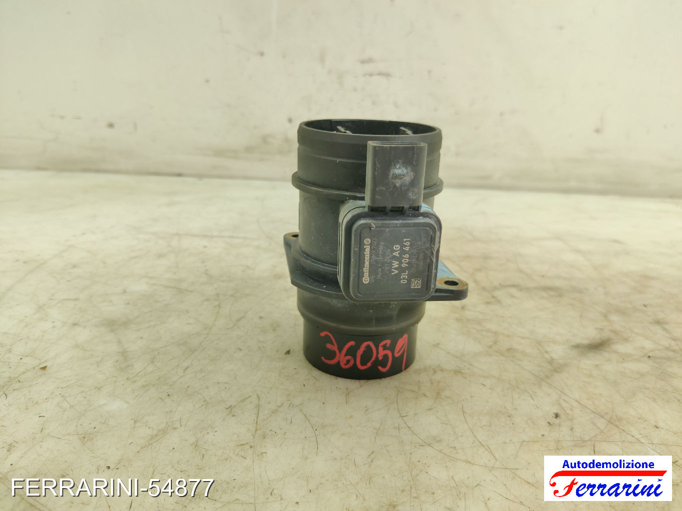 Debimetro VW POLO 6C1, 6R1 1.6 TDI 2009-2023 03L906461, 5WK97023 8