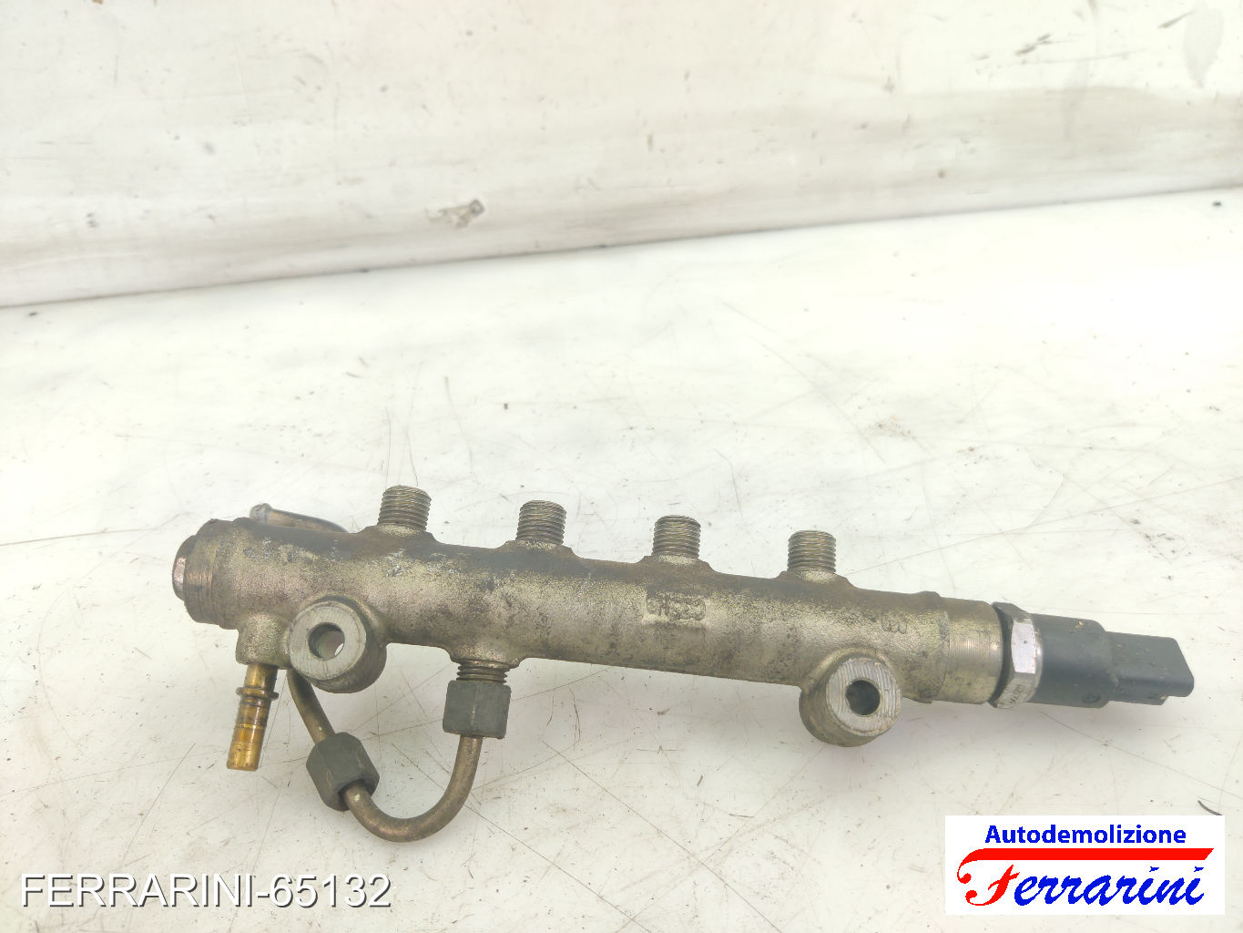 Flauto Iniettori CITROEN C3 1 FC, FN 1.4 HDI 2002-2009 9641509480, 0445214028