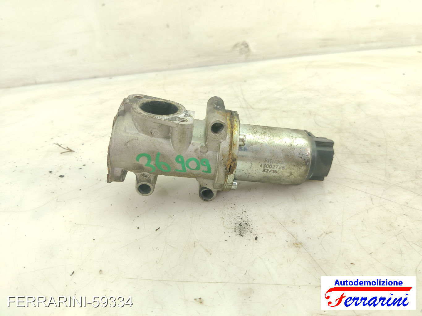 Valvola Egr FIAT BRAVO 2 198 1.9 D MULTIJET 2007-2014 55204235, 46778209