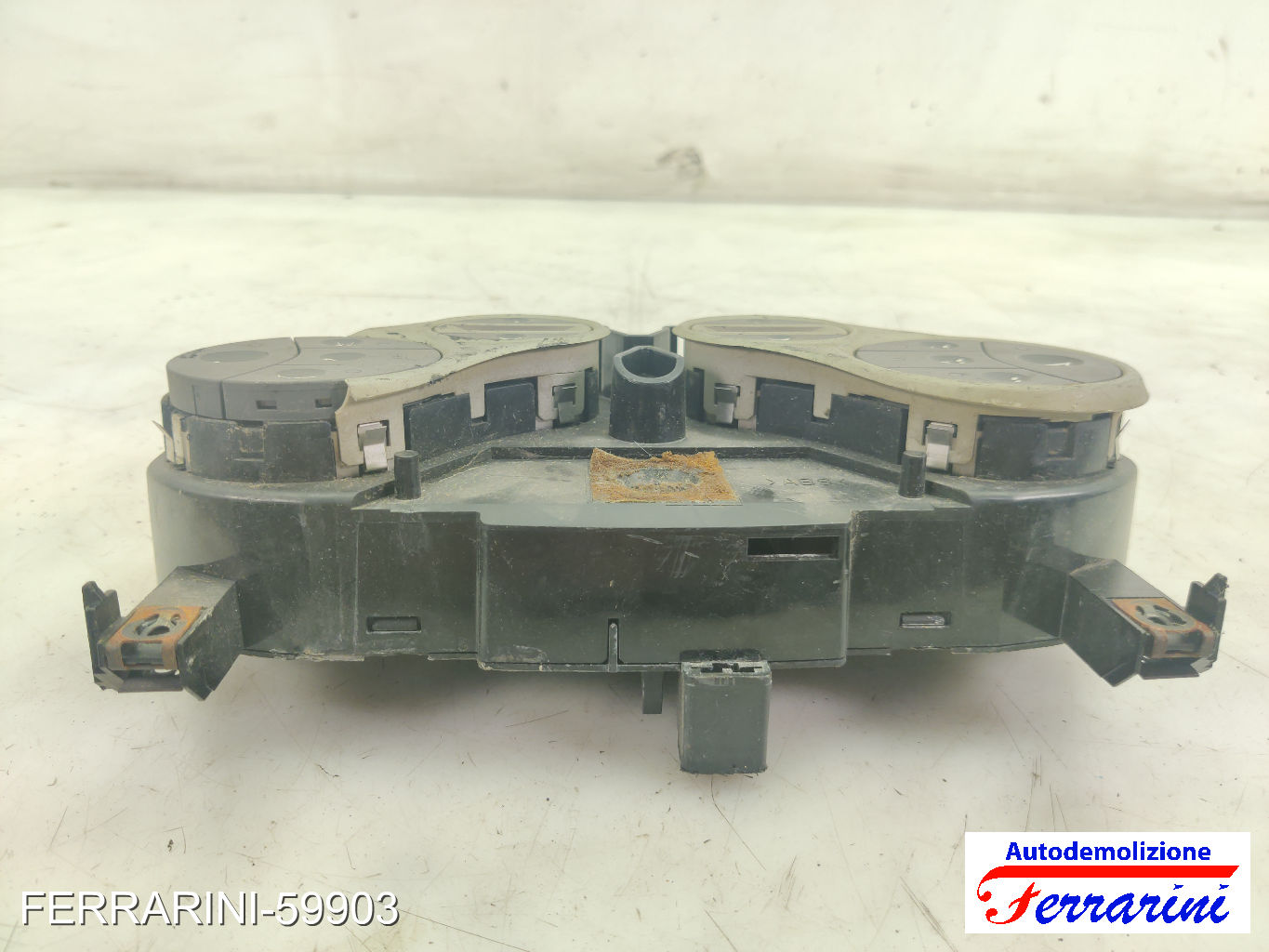 automatico bizona Tastiera Clima FIAT PANDA 169 2003-2012 anteriore, frontale 10