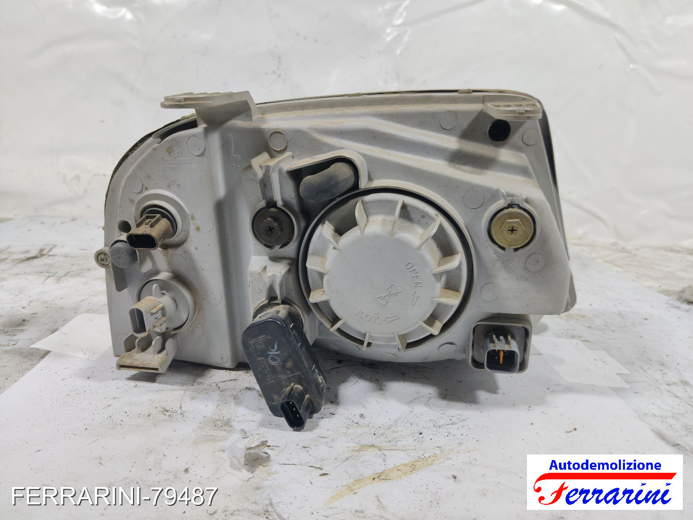 Faro Anteriore HYUNDAI ATOS MX 2003-2008 sinistro, sx 9210105510, HD8746, D0030 7