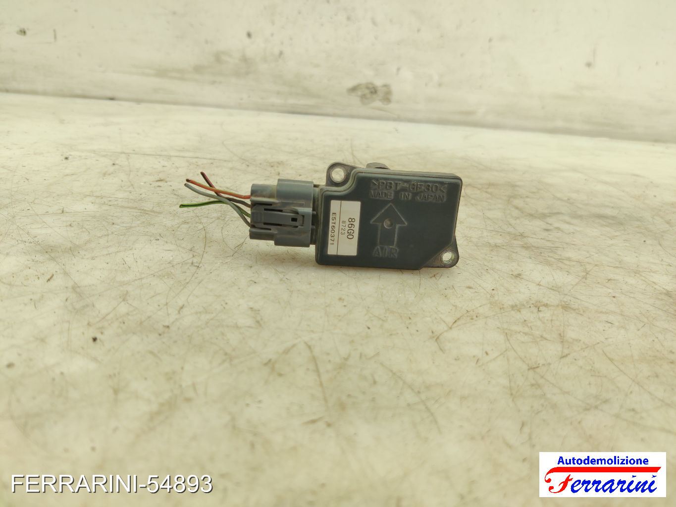 Debimetro OPEL AGILA B H08 1.0 2008-2011 E5T60371, 86G08723, 86G09402 6