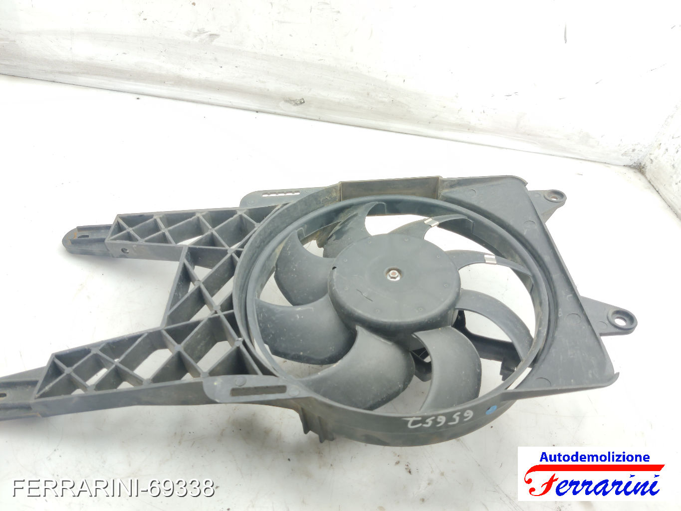 Ventola Radiatore Motore FIAT SEICENTO 600 187 1.1 1998-2010 46558610, 51732956