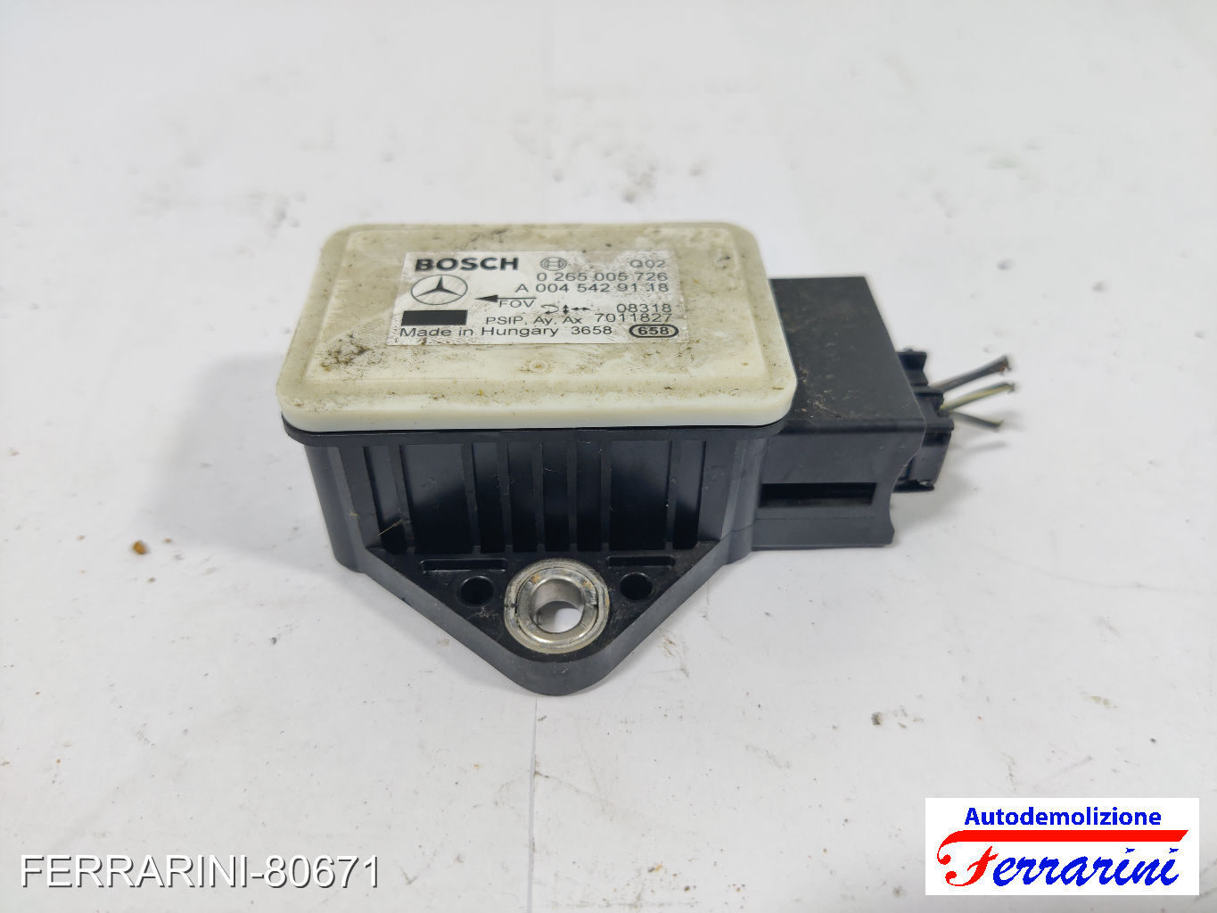 Sensore Imbardata Urto MERCEDES CLASSE A W169 2004-2012 8