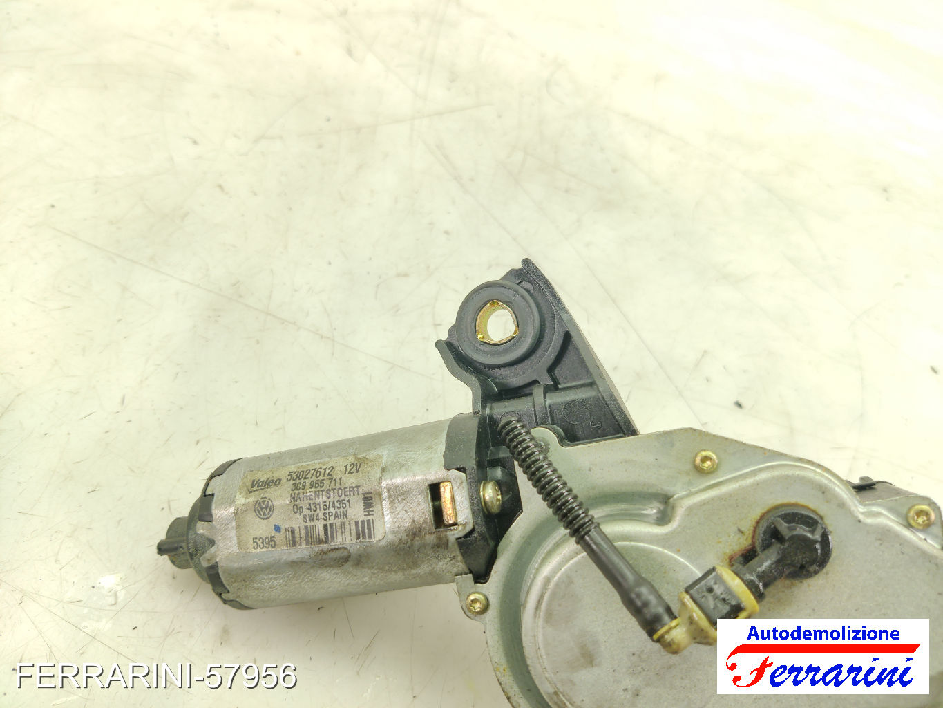 Spazzacqua Motorino Tergicristallo VW PASSAT VARIANT 3C5 2005-2009 anteriore