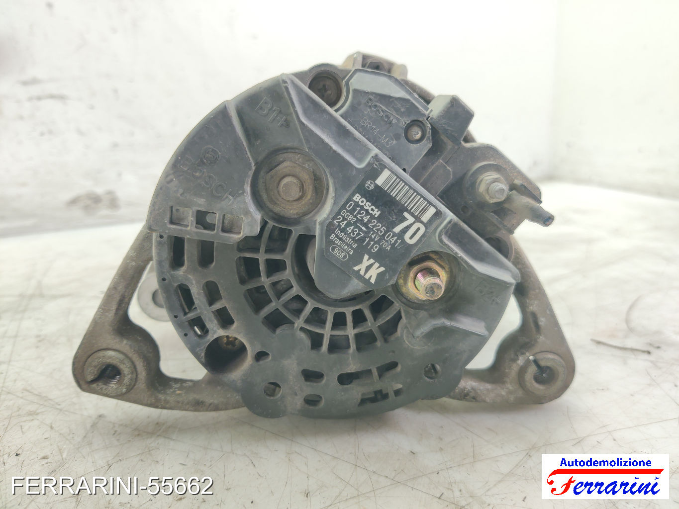 Alternatore OPEL CORSA C X01 1.0 2003-2009 24437119, 0124225041, 93177835 7