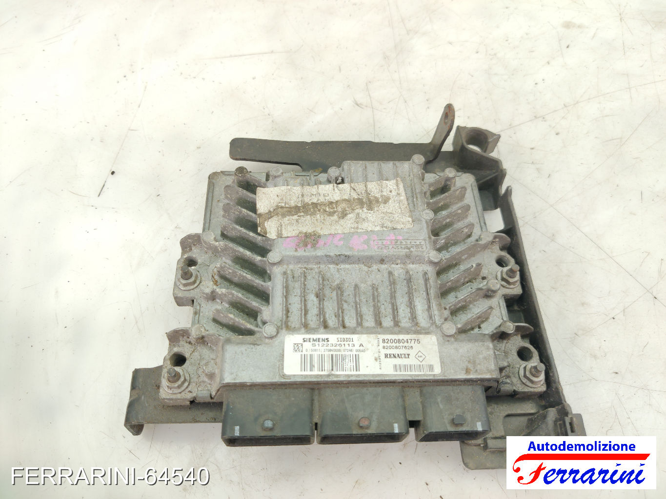 Centralina Motore RENAULT MEGANE 2 BM0/1, CM0/1 1.5 DCI 2005-2008 8200804775