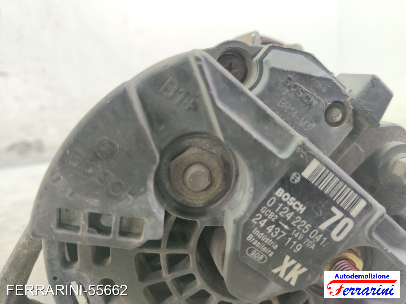 Alternatore OPEL CORSA C X01 1.0 2003-2009 24437119, 0124225041, 93177835
