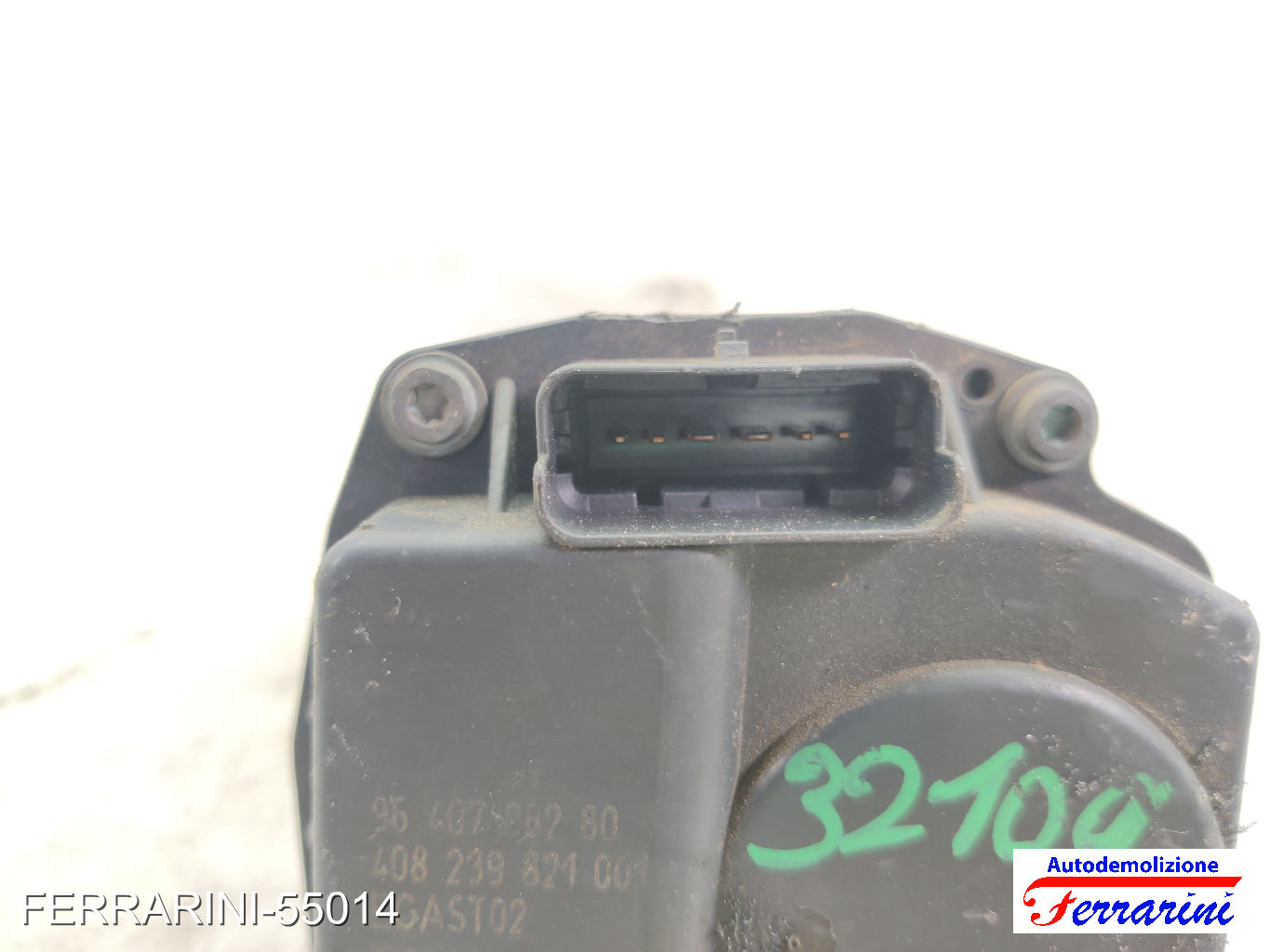 Corpo Farfallato CITROEN C3 1 FC, FN 1.1 LPG 2006-2009 408239821001, 9640798230