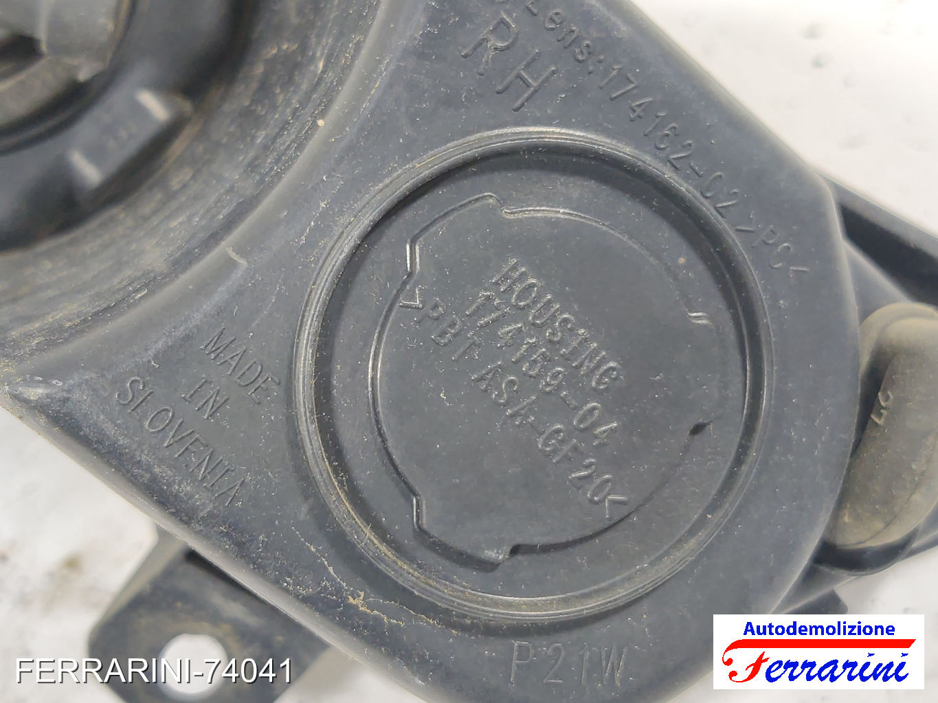 Fendinebbia VW POLO 6C1, 6R1 2009-2023 destro, dx 6R0941062C, 6R0941062B