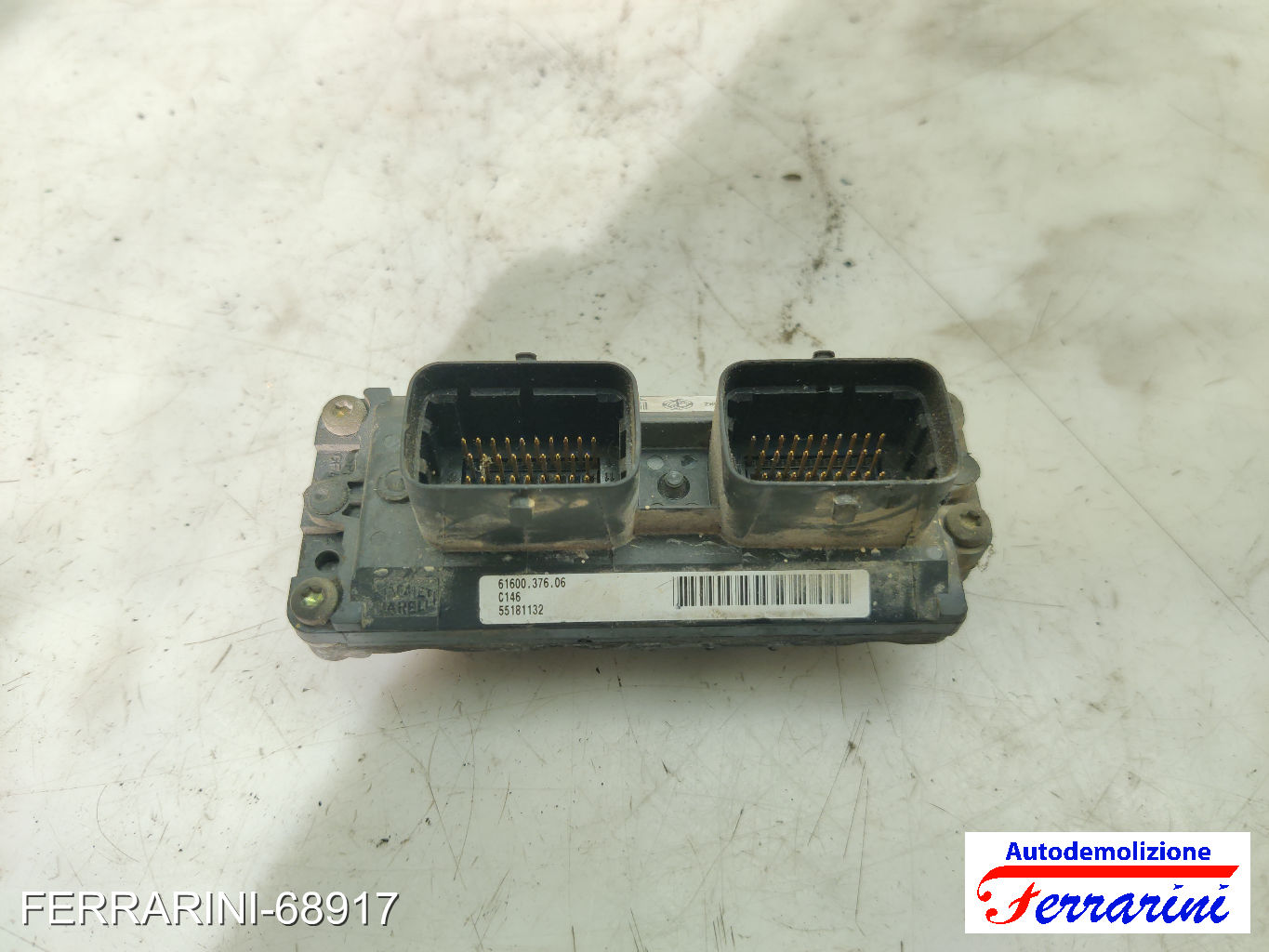 Centralina Motore FIAT PUNTO 188 1.2 60 1999-2010 55181132, 71736339, IAW59FM3 6