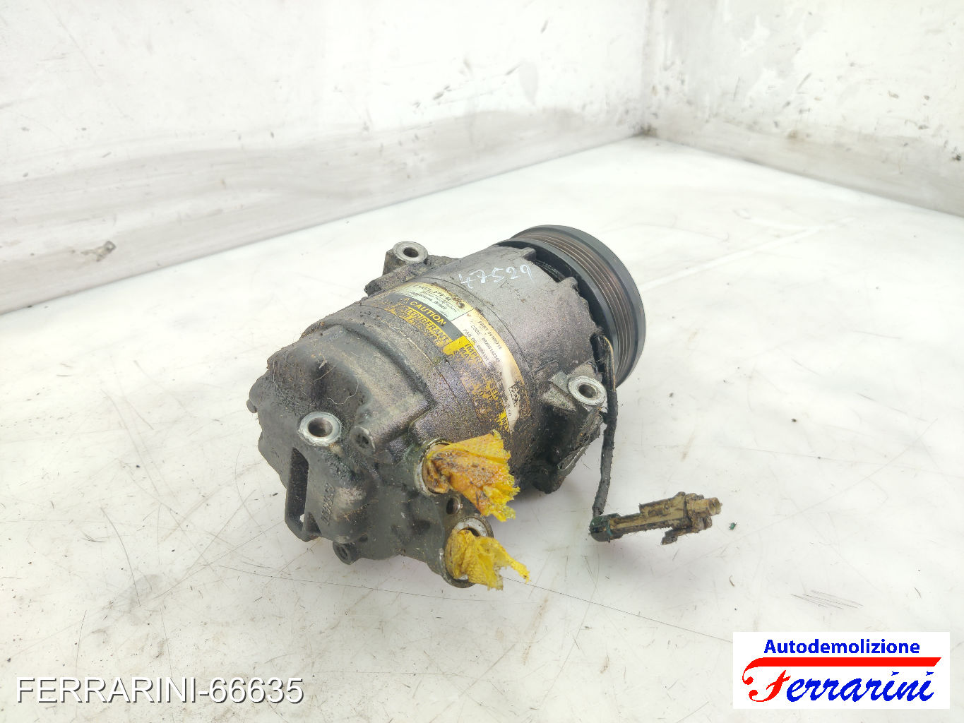 Compressore Clima OPEL MERIVA A X03 1.4 16V TWINPORT 2004-2010 09165714