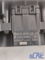 pulsantiera centrale quattro frecce ESP MERCEDES CLASSE C W203 2000-2007