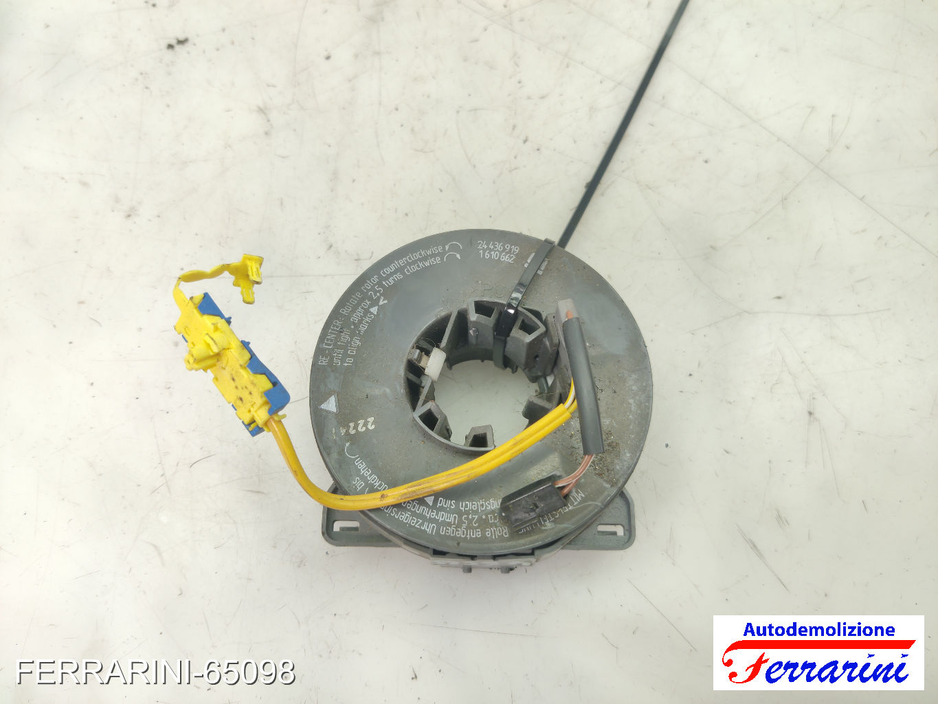 Spiralto Massa Strisciante OPEL AGILA A H00 2000-2007 24436919 6