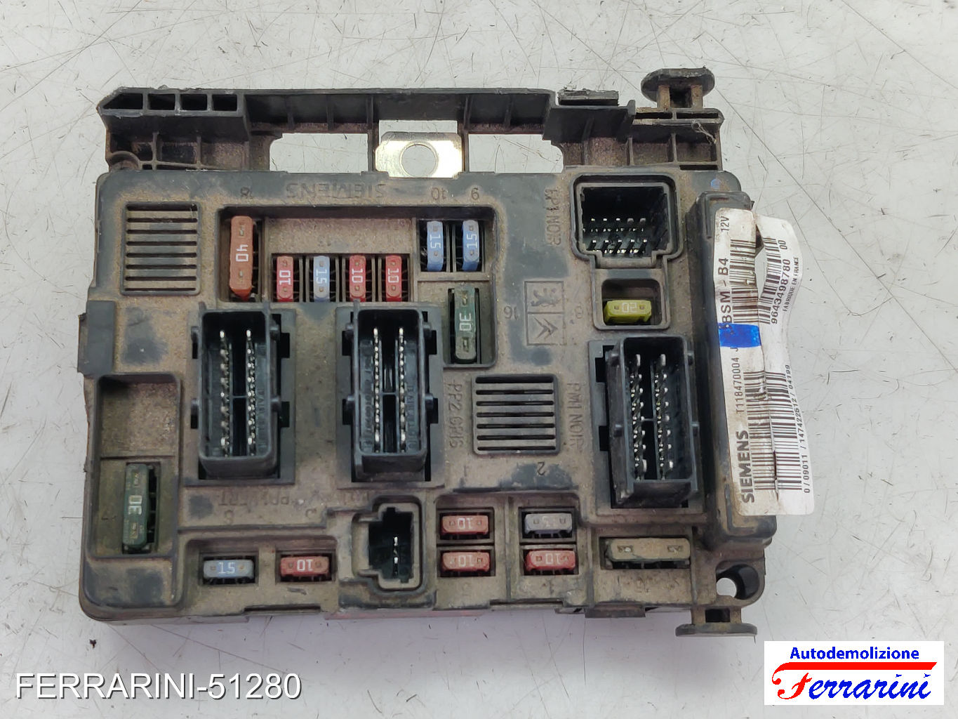 Kit Accensione CITROEN C3 1 FC, FN 1.4 HDI 2002-2009 SW9665424480, HW9651696680 24