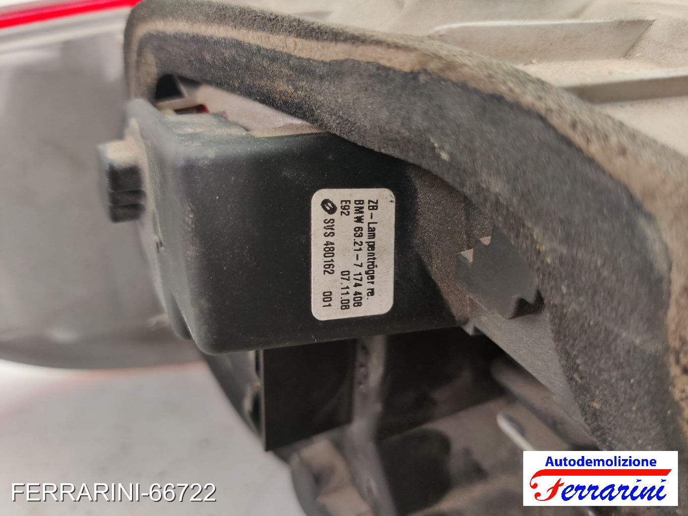 Fanalino Stop Posteriore BMW 3 COUPÉ E92 2008-2010 destro, dx, posteriore, post 10