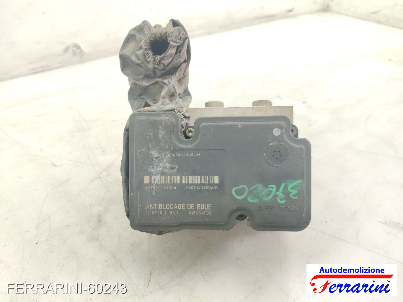 Centralina Pompa Abs CITROEN C3 1 FC, FN 1.1I 2002-2009 9641965380, 10097011063