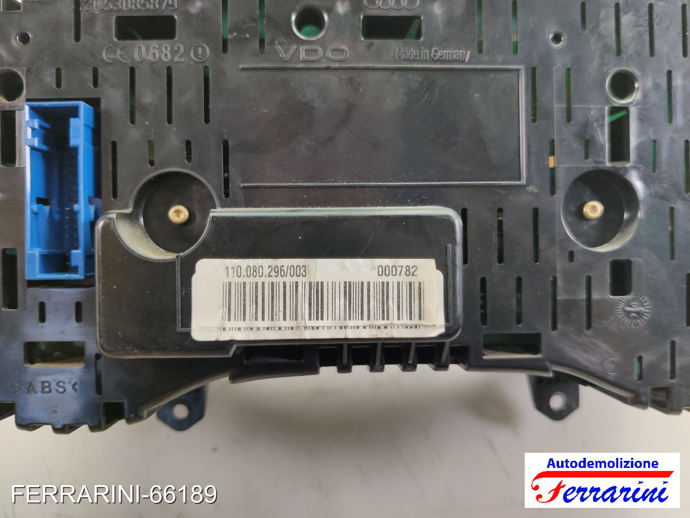 Quadro Contachilometri AUDI A3 8P1 2.0 TDI 16V 2003-2012 8P0920900F, 8P0920930F 6