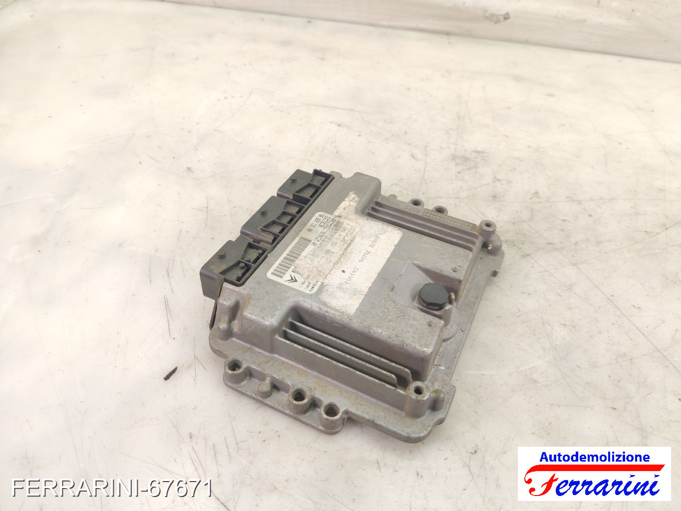 Centralina Motore PEUGEOT 307 3A/C 1.6 HDI 110 2004-2009 9662213180, 0281013331