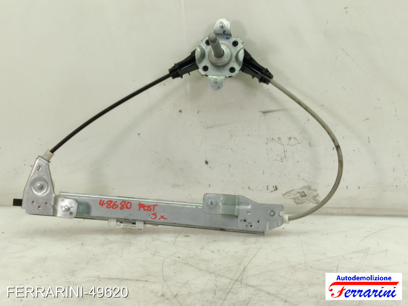 Alzavetro FIAT GRANDE PUNTO 199 2005-2013 sinistro, sx, posteriore, post