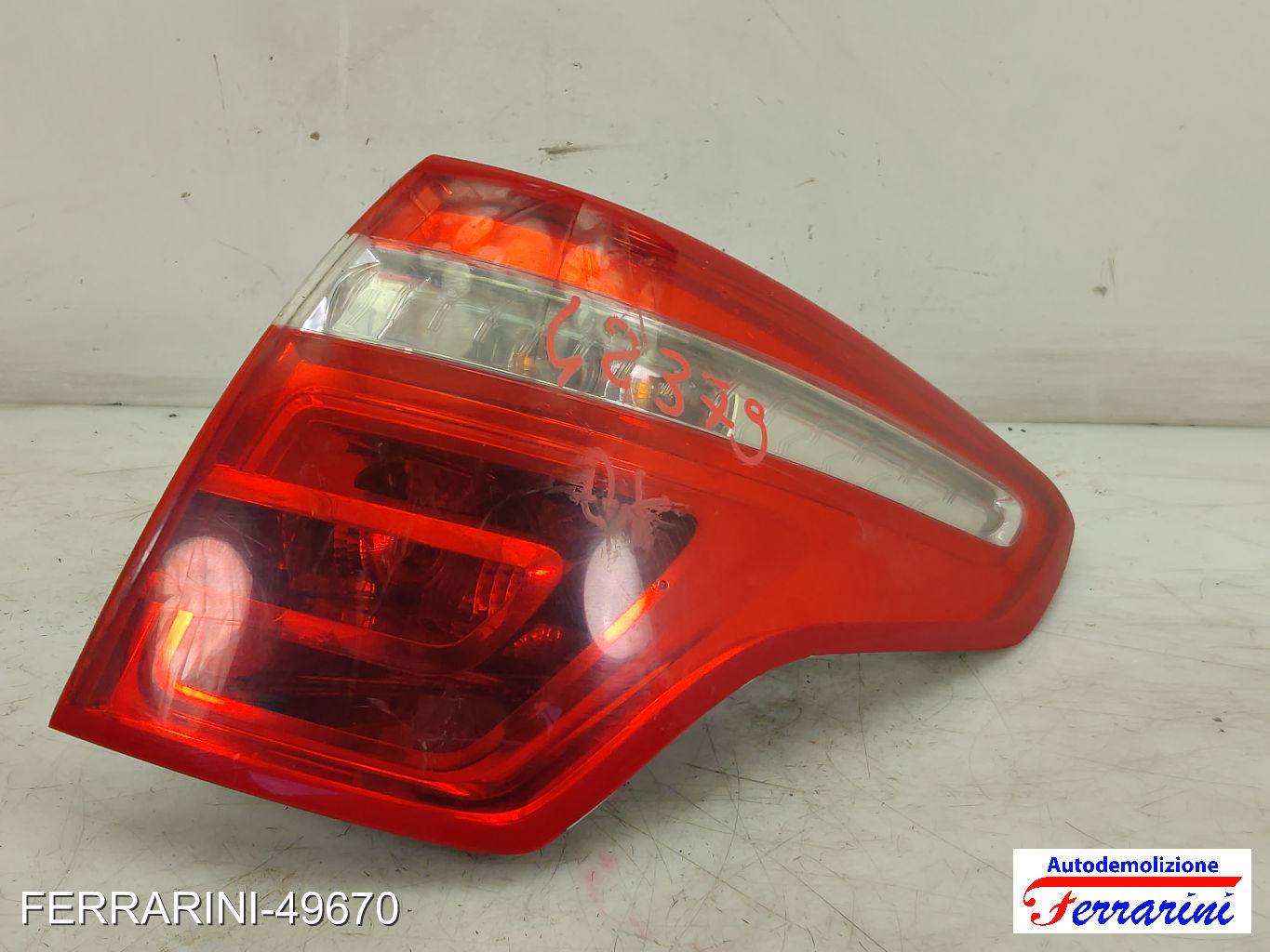 Fanalino Stop Posteriore CITROEN C4 PICASSO 1 UD 2007-2013 destro, dx 9653547480 9