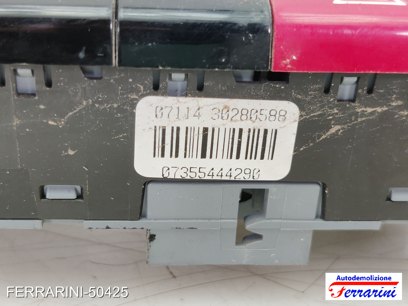 modanatura fascione FIAT PANDA 312, 319 2012-2023 sinistro, sx 0711430280588