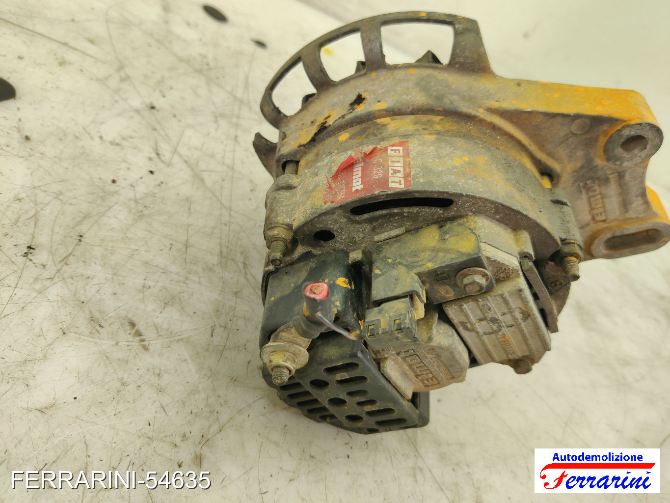 Alternatore FIAT SEICENTO 600 187 1.1 1998-2010 8160002, 46432299, C329