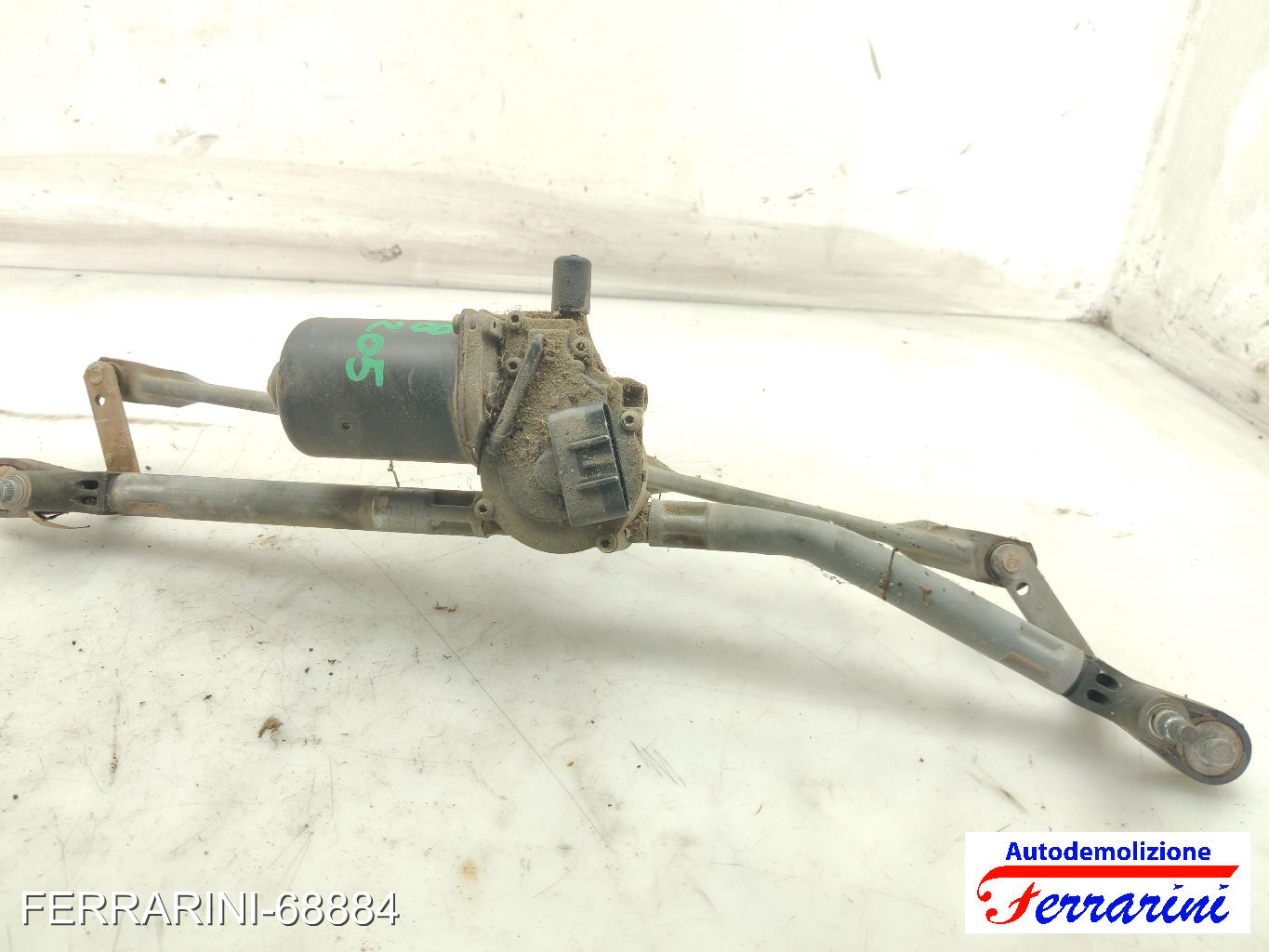 Spazzacqua Motorino Tergicristallo FIAT PUNTO 188 1999-2010 anteriore, frontale