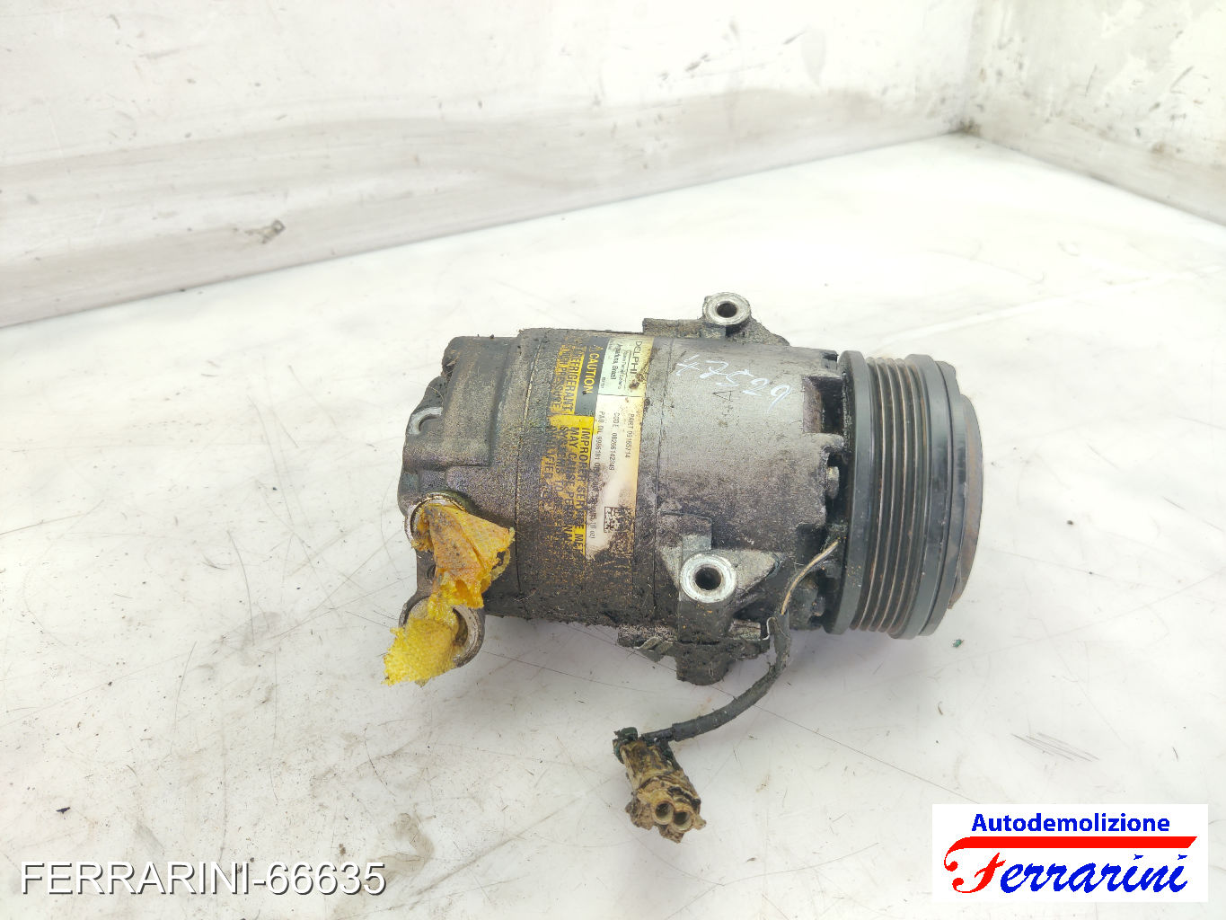 Compressore Clima OPEL MERIVA A X03 1.4 16V TWINPORT 2004-2010 09165714