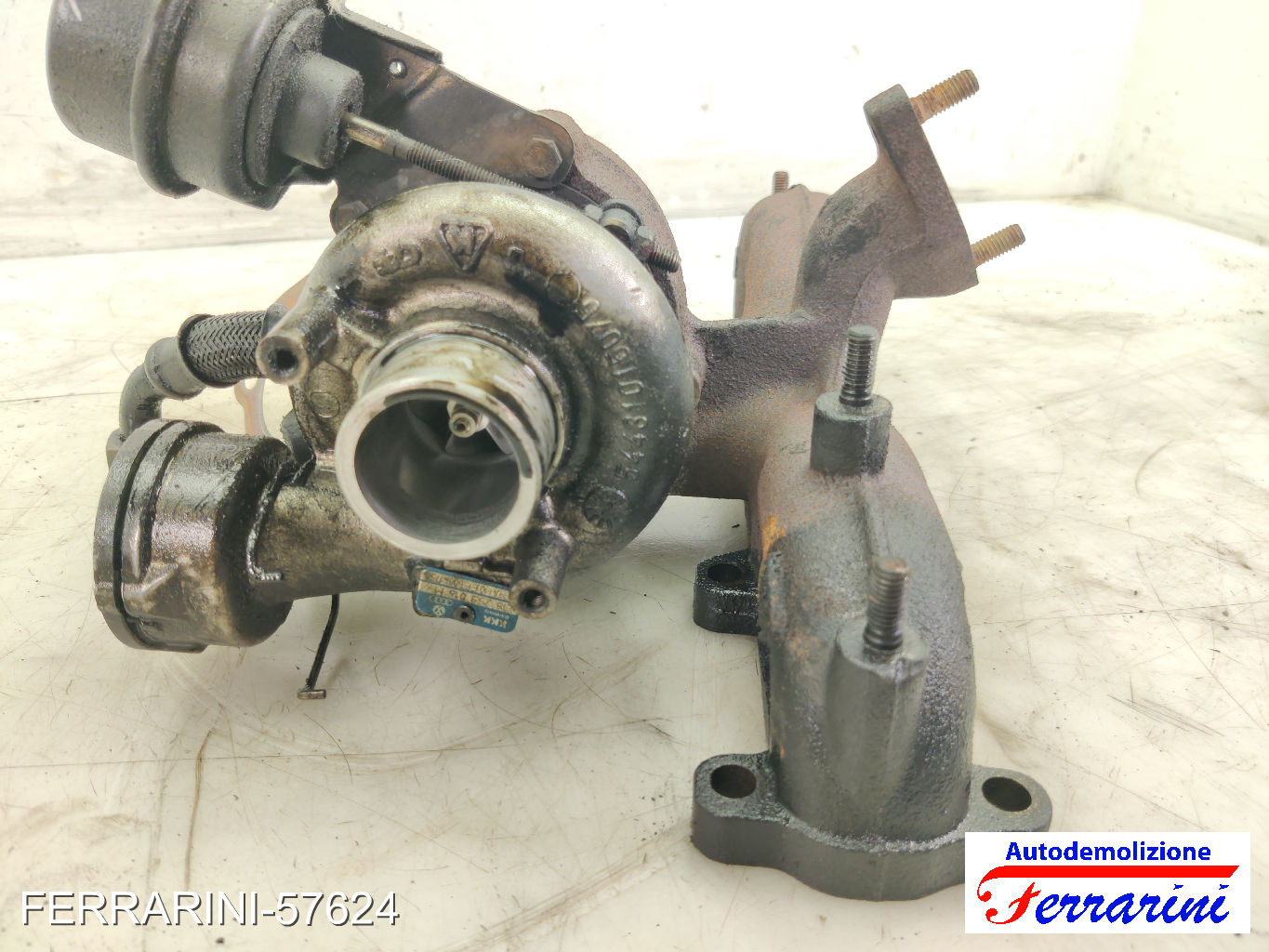 Turbina VW NEW BEETLE 1C1, 9C1 1.9 TDI 2001-2010 038253016M, 54399700021 12