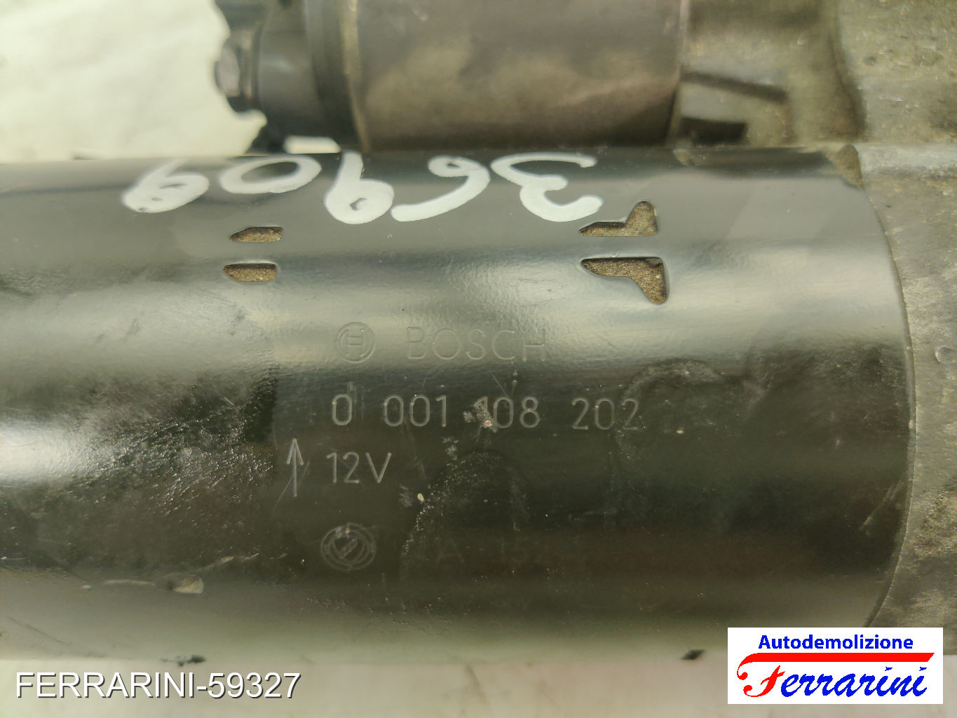 Motorino Avviamento FIAT BRAVO 2 198 1.9 D MULTIJET 2007-2014 51832954, 51782321