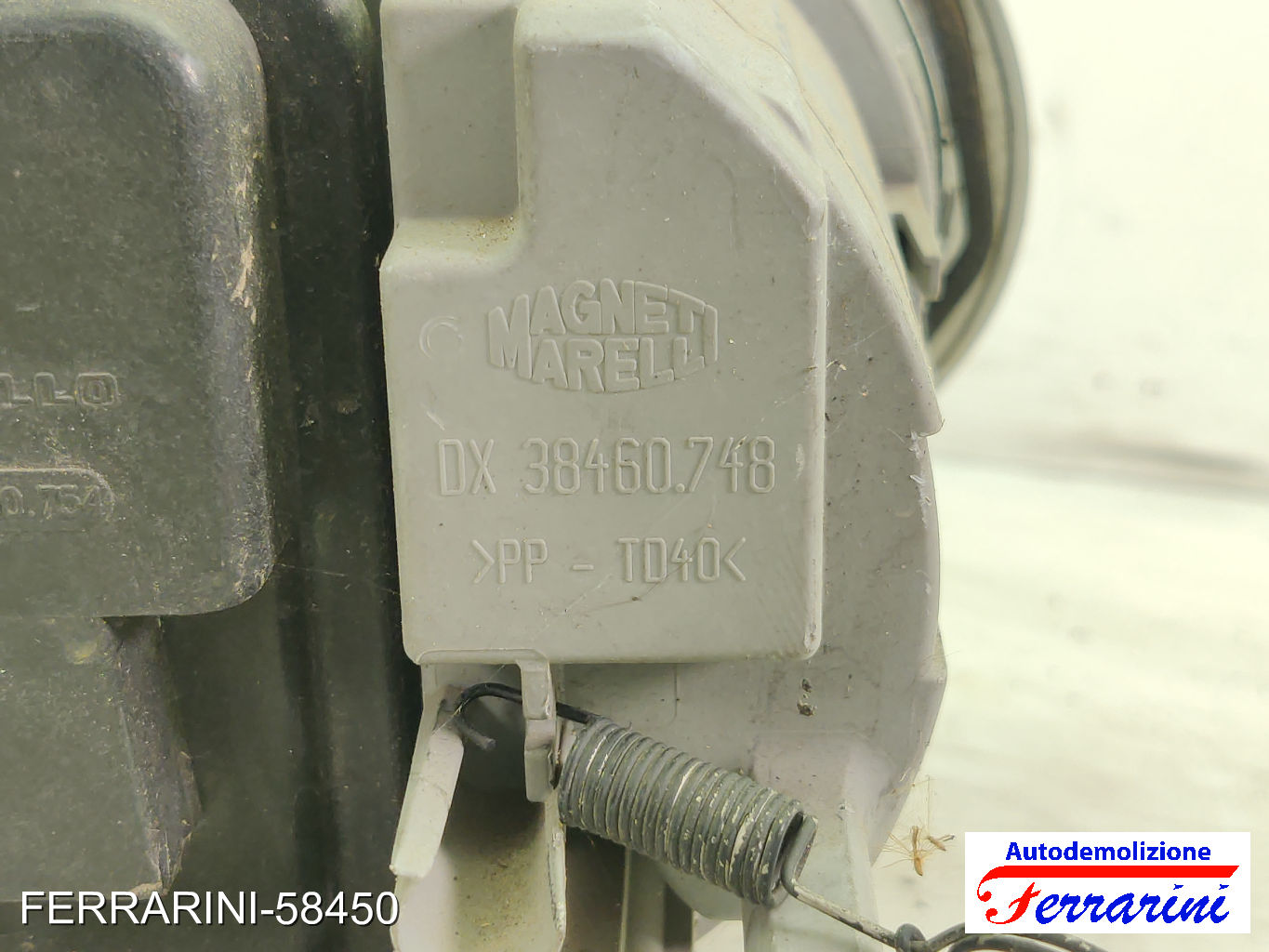 Faro Anteriore LANCIA LYBRA 839 2000-2001 destro, dx 46543940, DS38460754 6