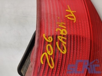 Fanalino Stop Posteriore PEUGEOT 206 CC 2D 2000-2007 destro, dx, posteriore