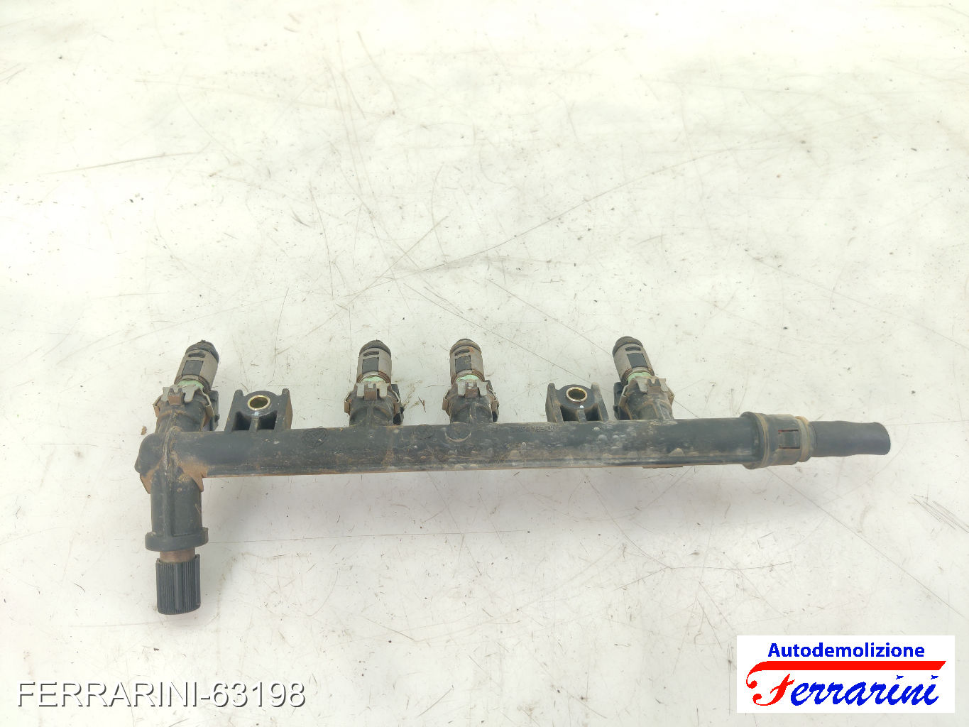 Flauto Con Iniettori FIAT SEICENTO 600 187 1.1 1998-2010 55183532, 71791243 6