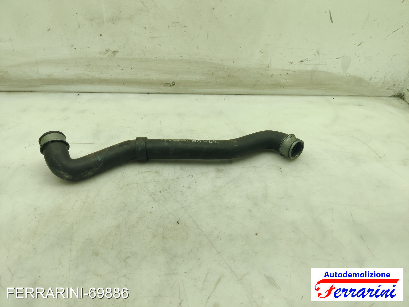 tubo aspirazione intercooler MERCEDES CLK C209 200 KOMPRESSOR 2002-2009