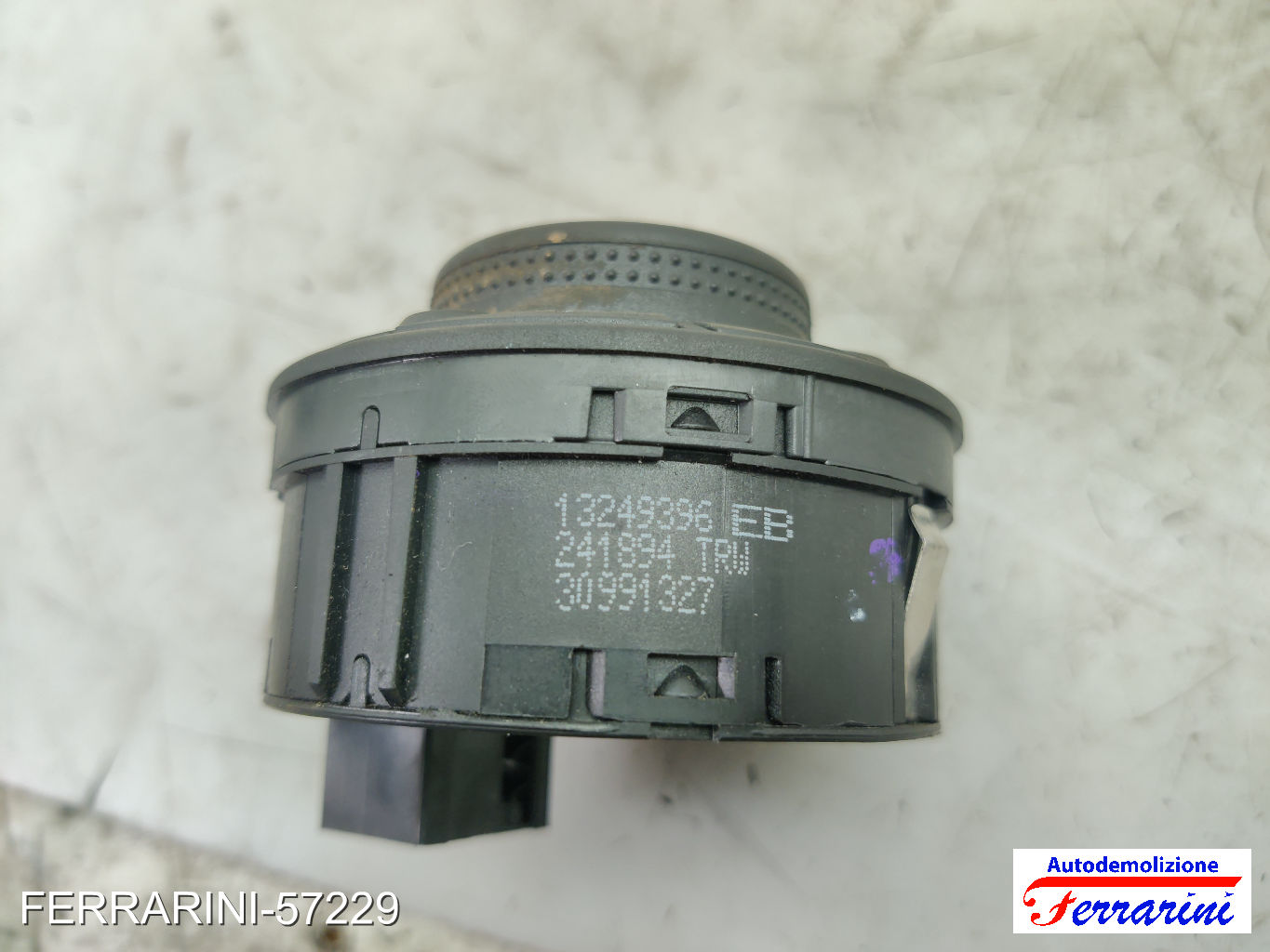 Interruttore Luci Fari OPEL CORSA D S07 2006-2014 13249396, 13249396EB