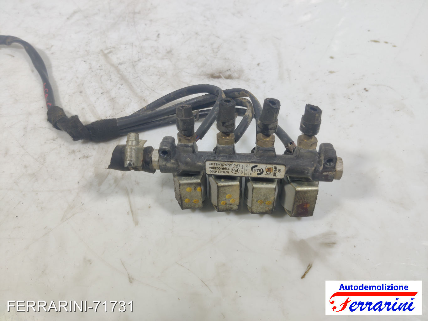 iniettori GPL ig1 apache MERCEDES CLASSE A W169 A 150 2004-2012 67R014303